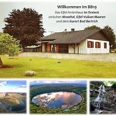 Bb19 Eifel-Ferienhaus Am Moseltal Mit Saunahaus Beuren  외부 사진